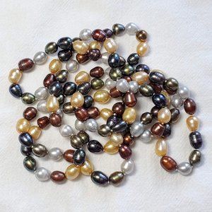 Multi-Color Freshwater Baroque Pearl Necklace